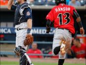 Will Alen Hanson be crossing the plate at PNC next year? Photo by Jeremy Wadsworth/Toledo Blade