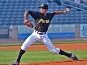 Stephen Tarpley was one of two pitchers obtained for Travis Snider last offseason. He's now the top LH pitcher in the system. Photo by Tom Hindman/Daily Mail